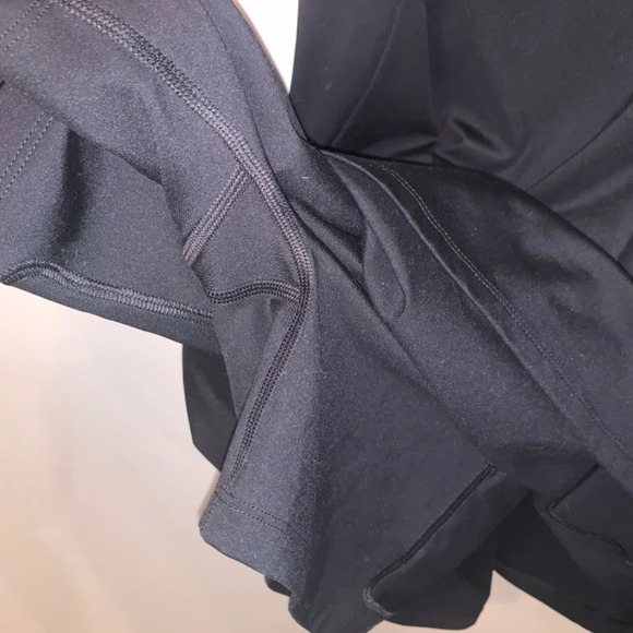 Girlfriend Collective Black Tennis Dress L - Picture 6 of 9